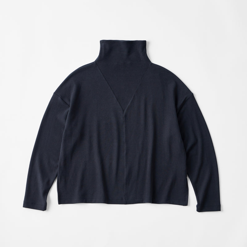 Loft Mock Neck Long Sleeve Top