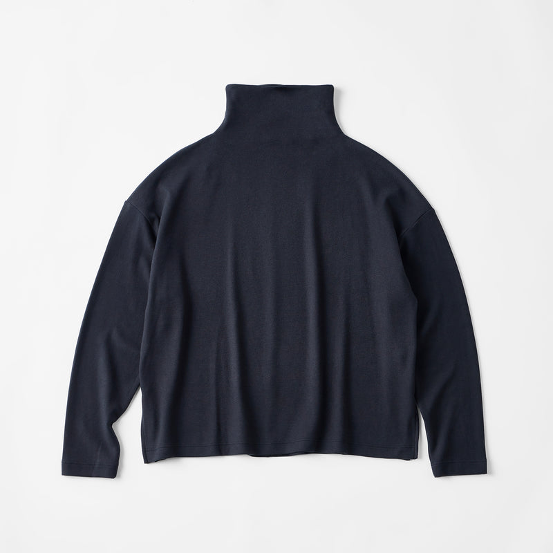 Loft Mock Neck Long Sleeve Top
