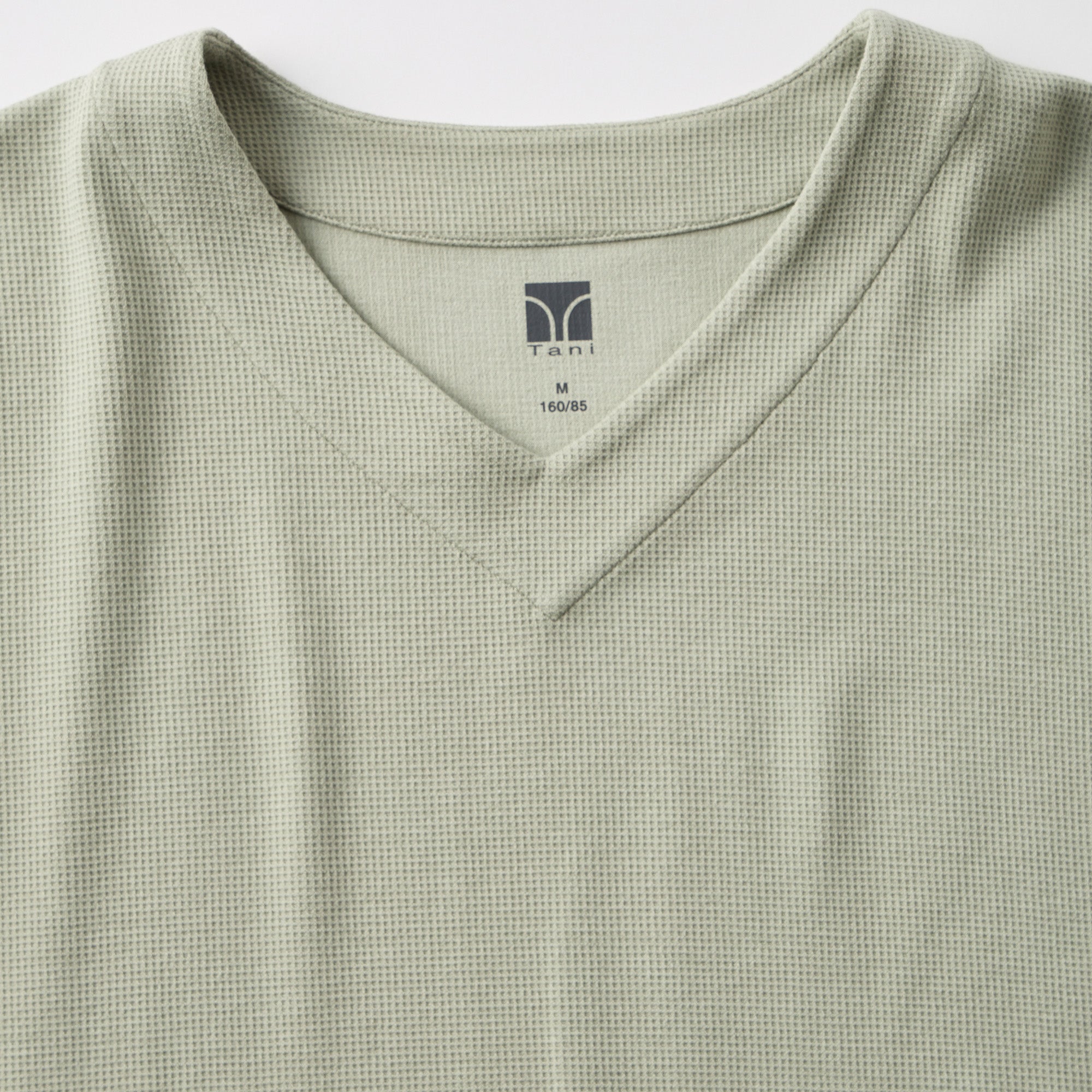 Milk Cotton Waffle Knit Lounge Dress