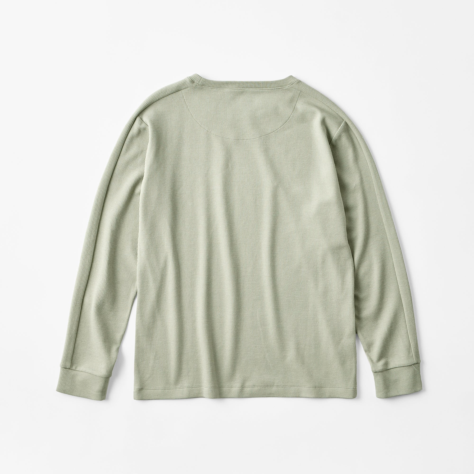Milk Cotton Waffle Knit Sweatshirt