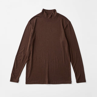 Wool Sense Mock Neck Thermal Top