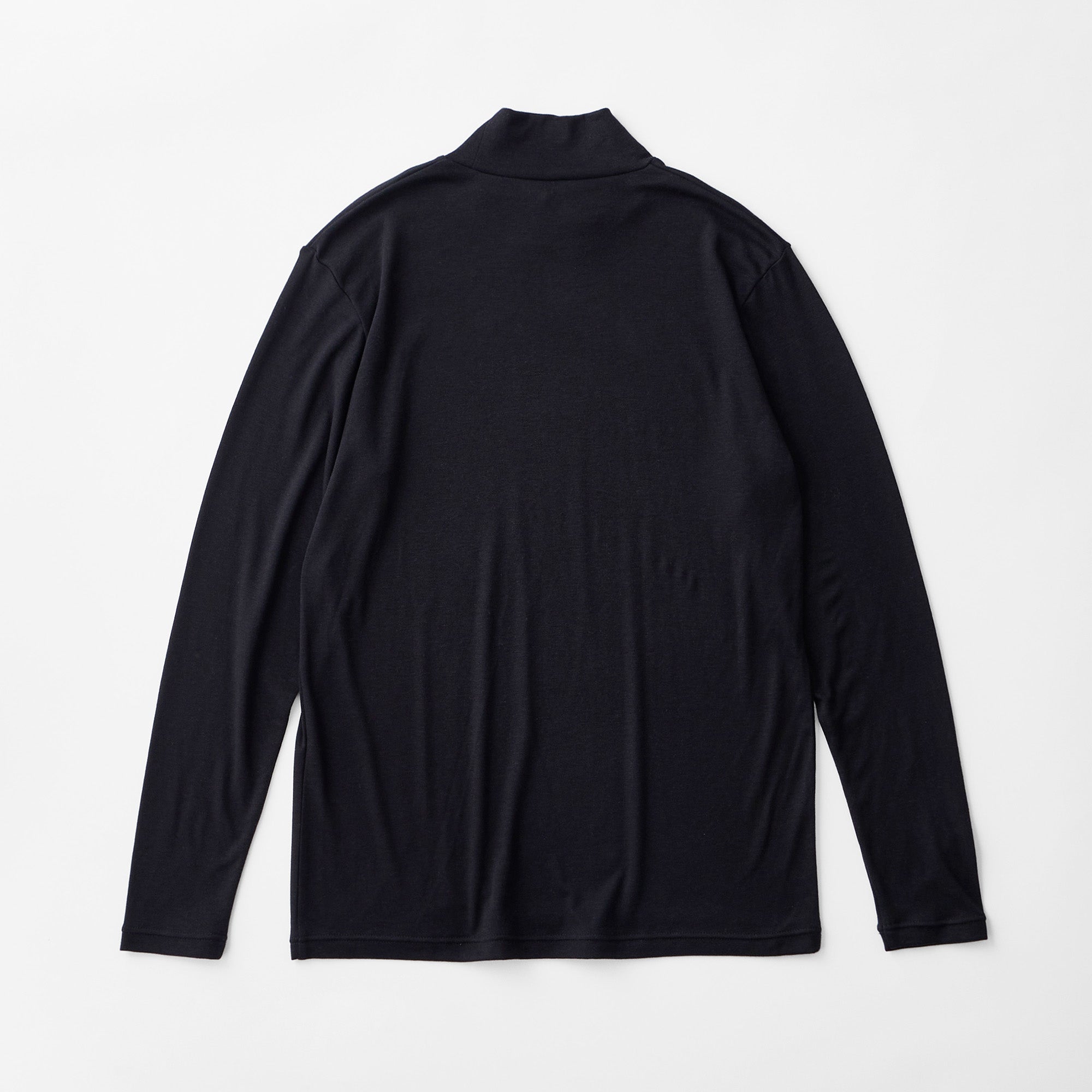 Wool Sense Mock Neck Thermal Top