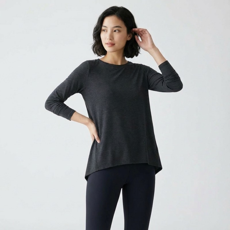 Silktouch TENCEL™休闲长袖上衣