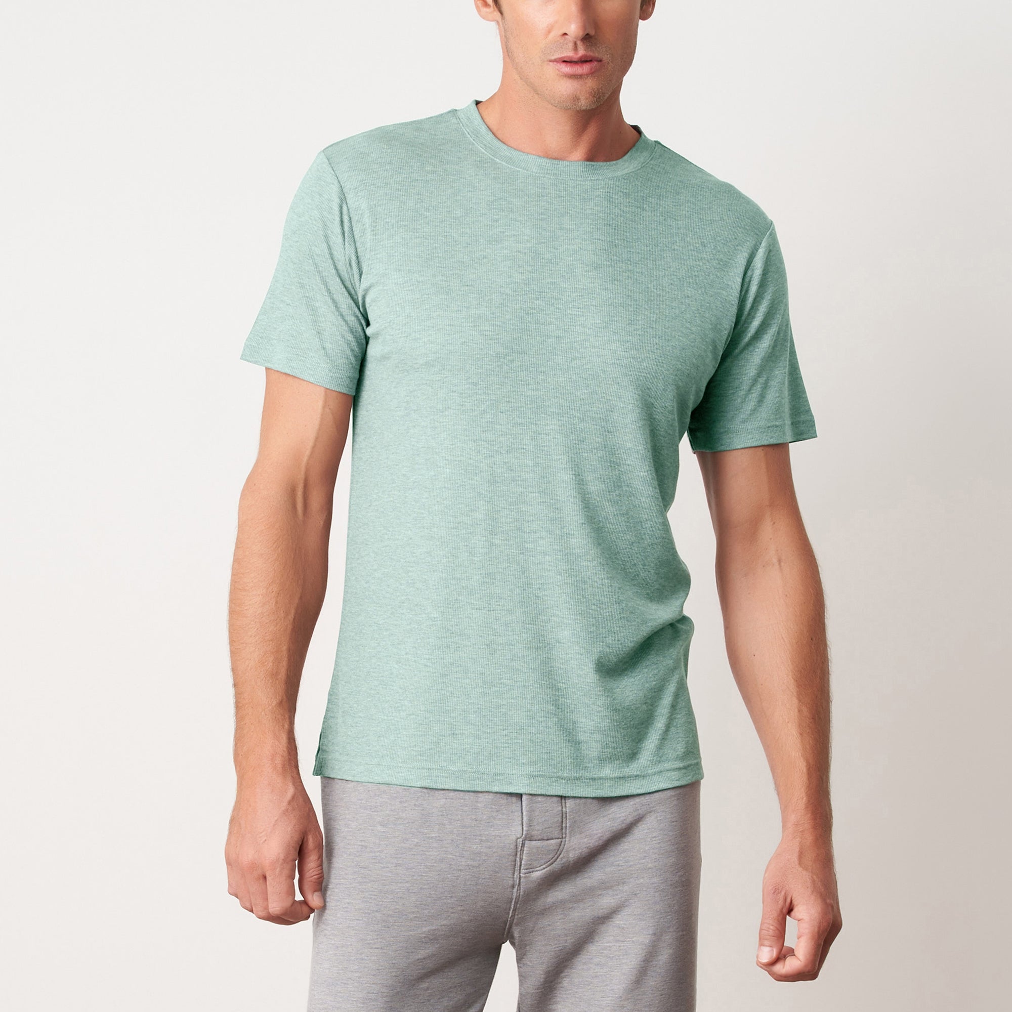 Green TENCEL™ Lyocell Round Neck Tee