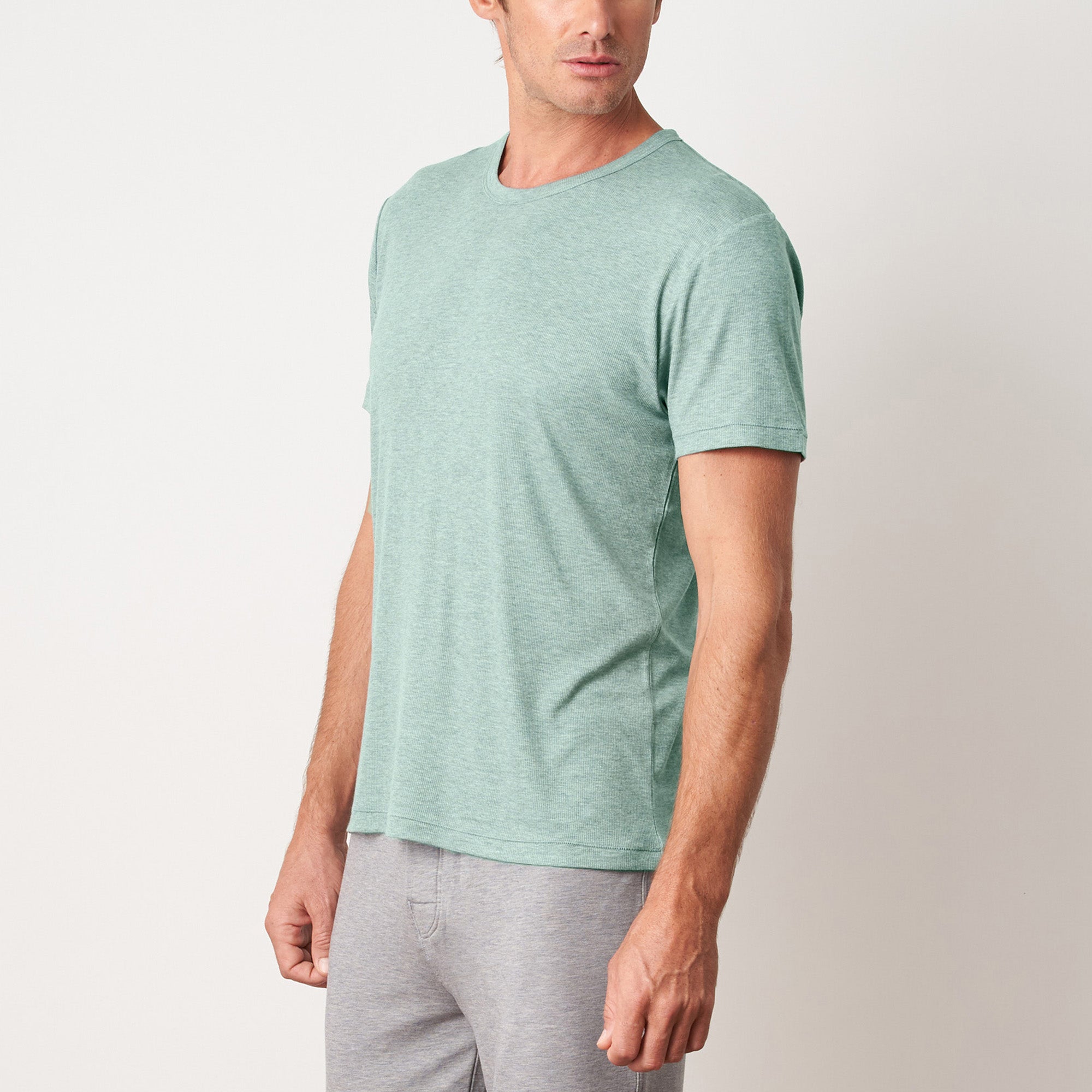 Green TENCEL™ Lyocell Round Neck Tee