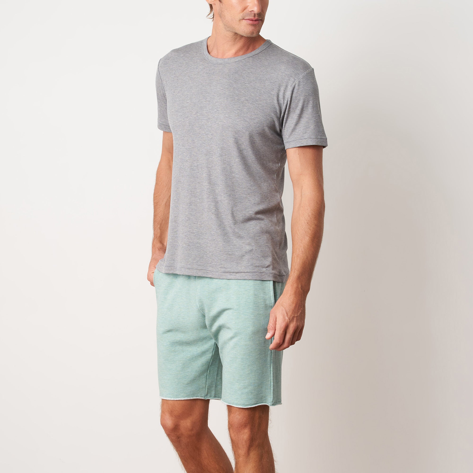 Green TENCEL™ Lyocell Round Neck Tee