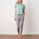 Green TENCEL™ Lyocell Cap Sleeve Tee