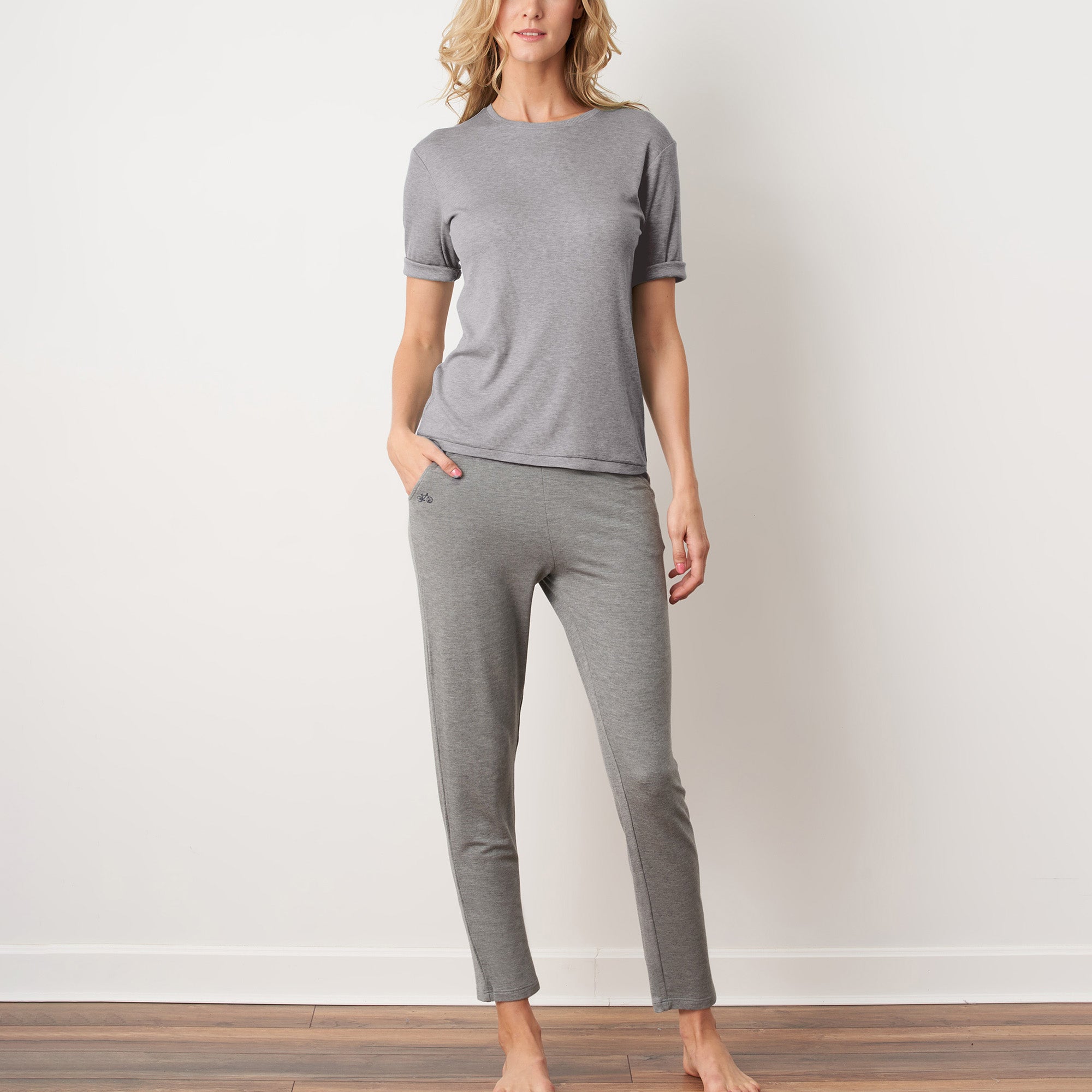 Green TENCEL™ Lyocell Round Neck Tee