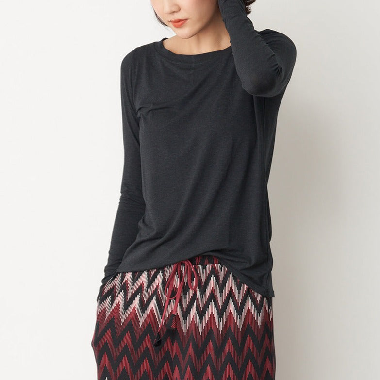 Silktouch TENCEL™休閒長袖上衣