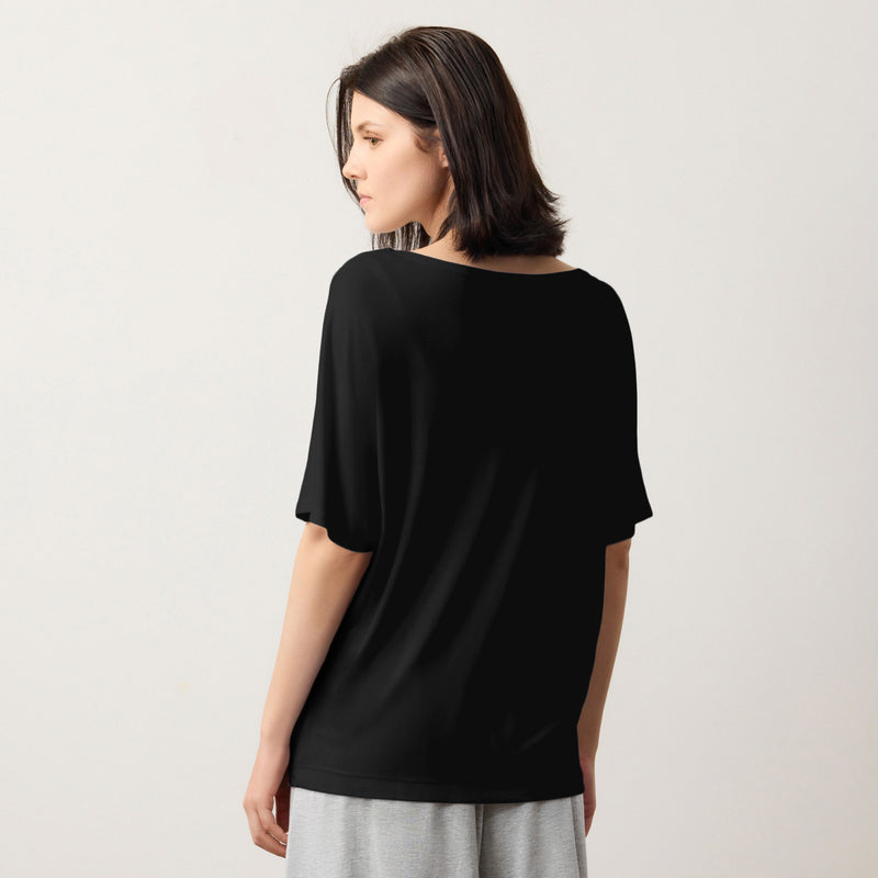 Silktouch TENCEL™  大圆领短袖Tee