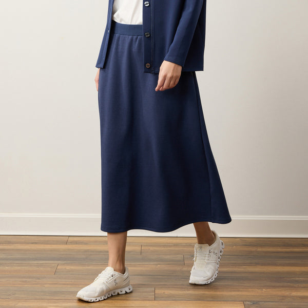 Double Knit TENCEL™ Modal Cotton Skirt