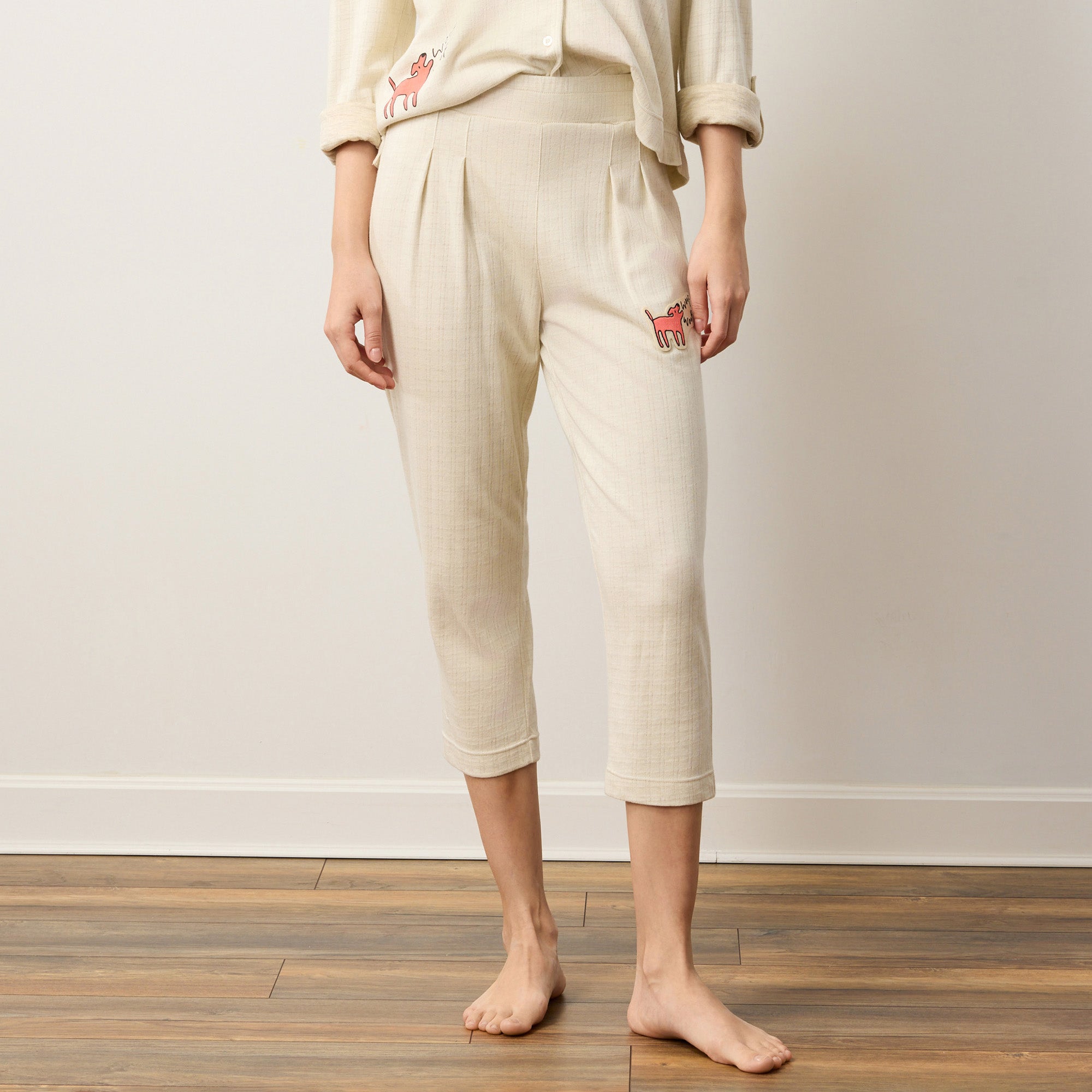 Underdog® x Andrea Caceres 短款長褲