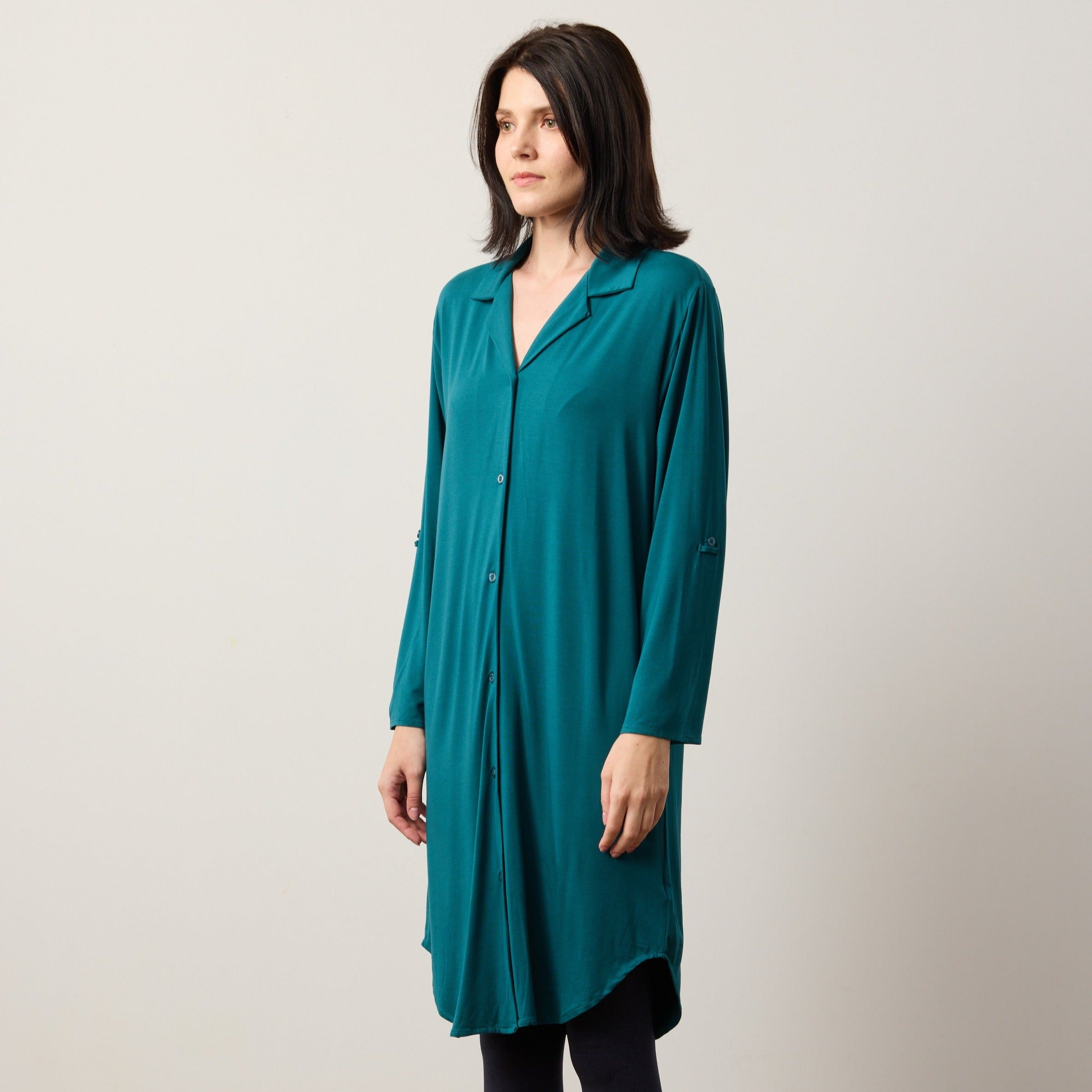Silktouch TENCEL™ Modal Air Button-Down Dress
