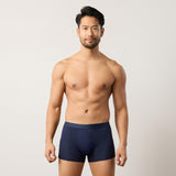 4 Pack SportMesh Jacquard Waistband Boxer Trunk