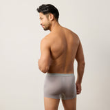 4 Pack SportMesh Jacquard Waistband Boxer Trunk