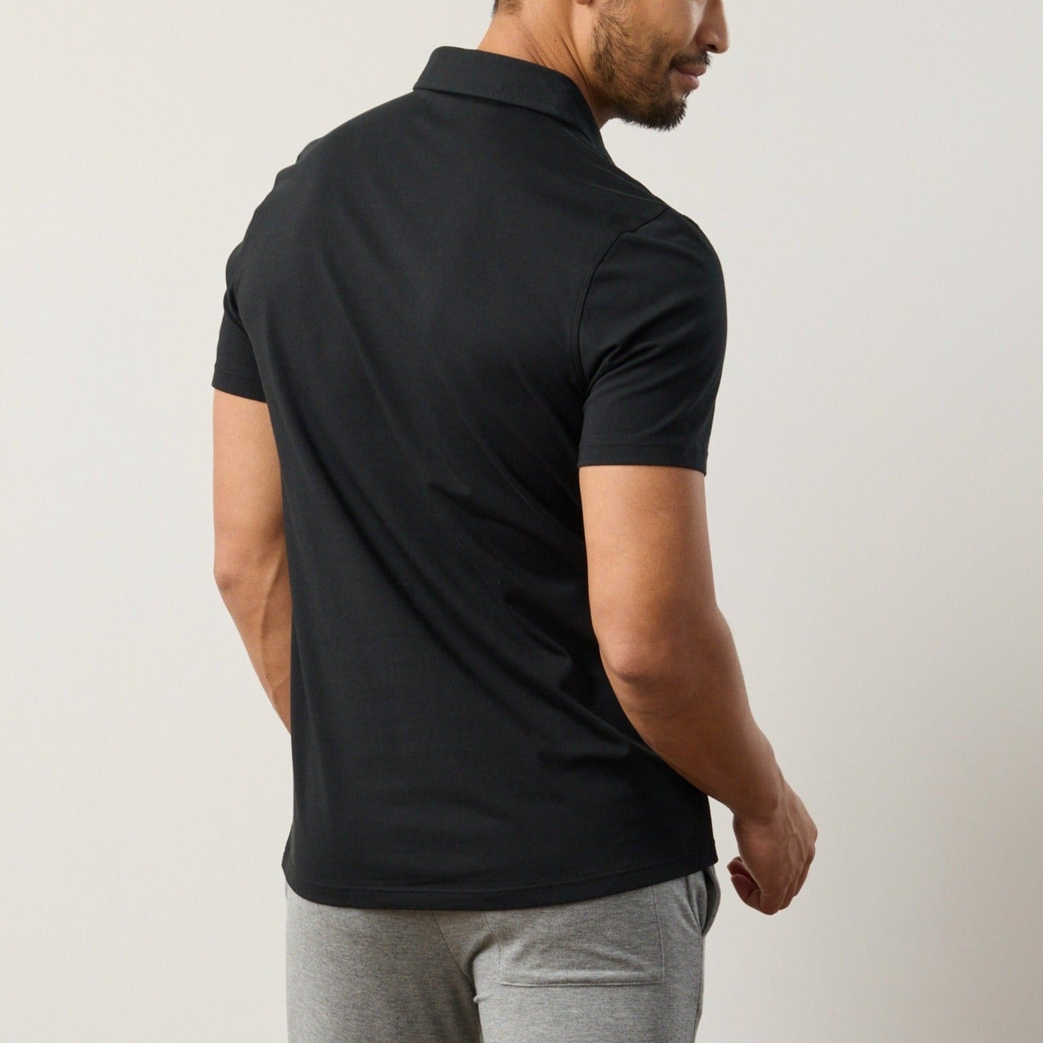 Cool Cotton Classic Comfort Polo in soft cotton and Sorona® for stylish, eco-friendly wear.