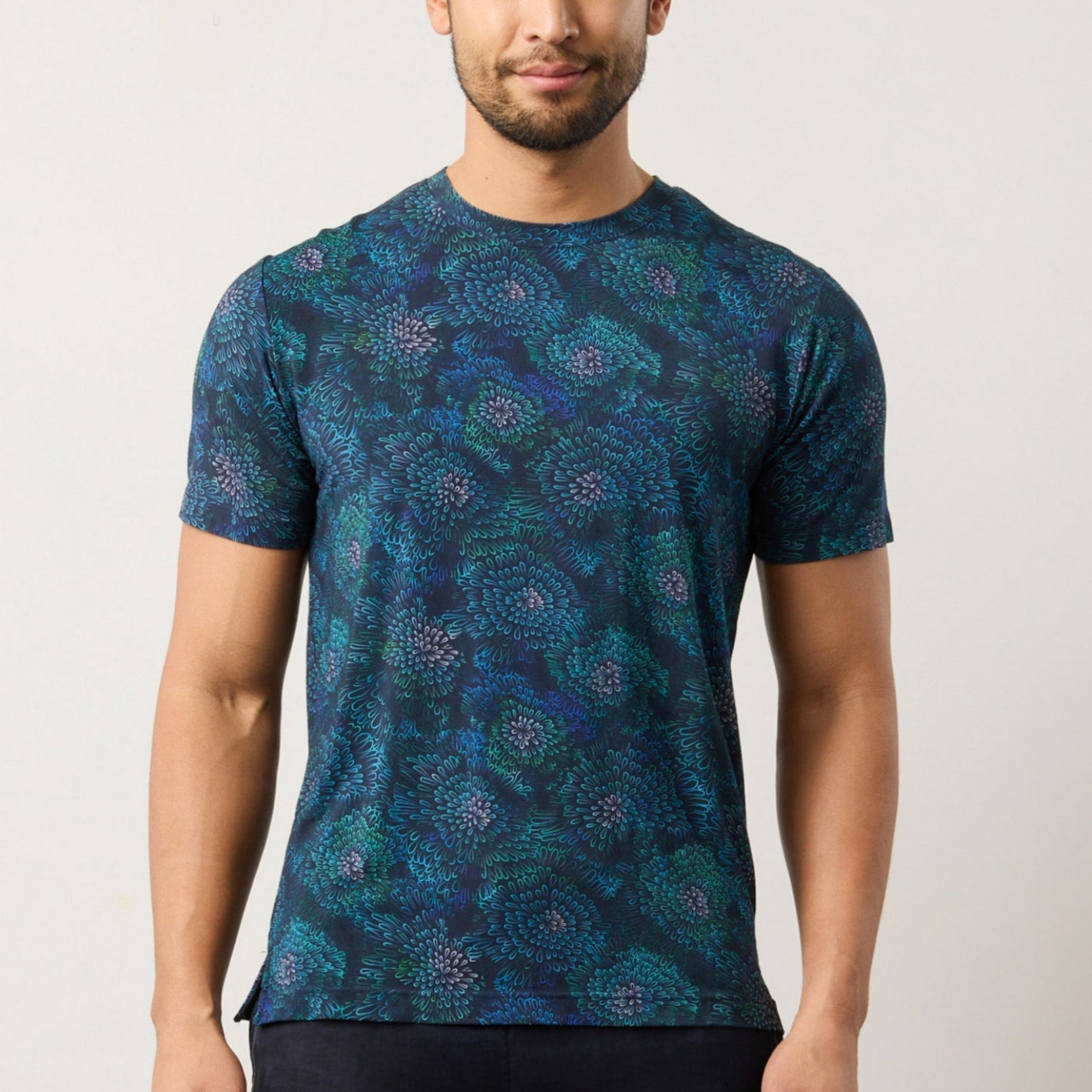 Silktouch TENCEL™ 寬鬆版型圓領 T 恤