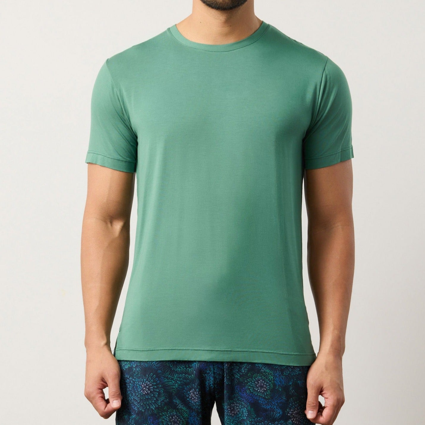 Men's 4 Pack Silktouch TENCEL™ Modal Air Round Neck Tees, soft, breathable, and odor-resistant.