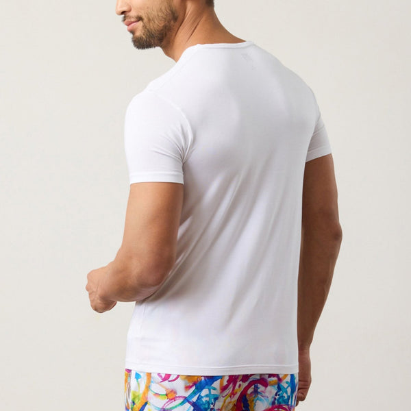 Silktouch TENCEL™ 低V領短袖Tee