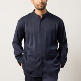 Flow TENCEL™ LUXE 缎光长袖衬衫