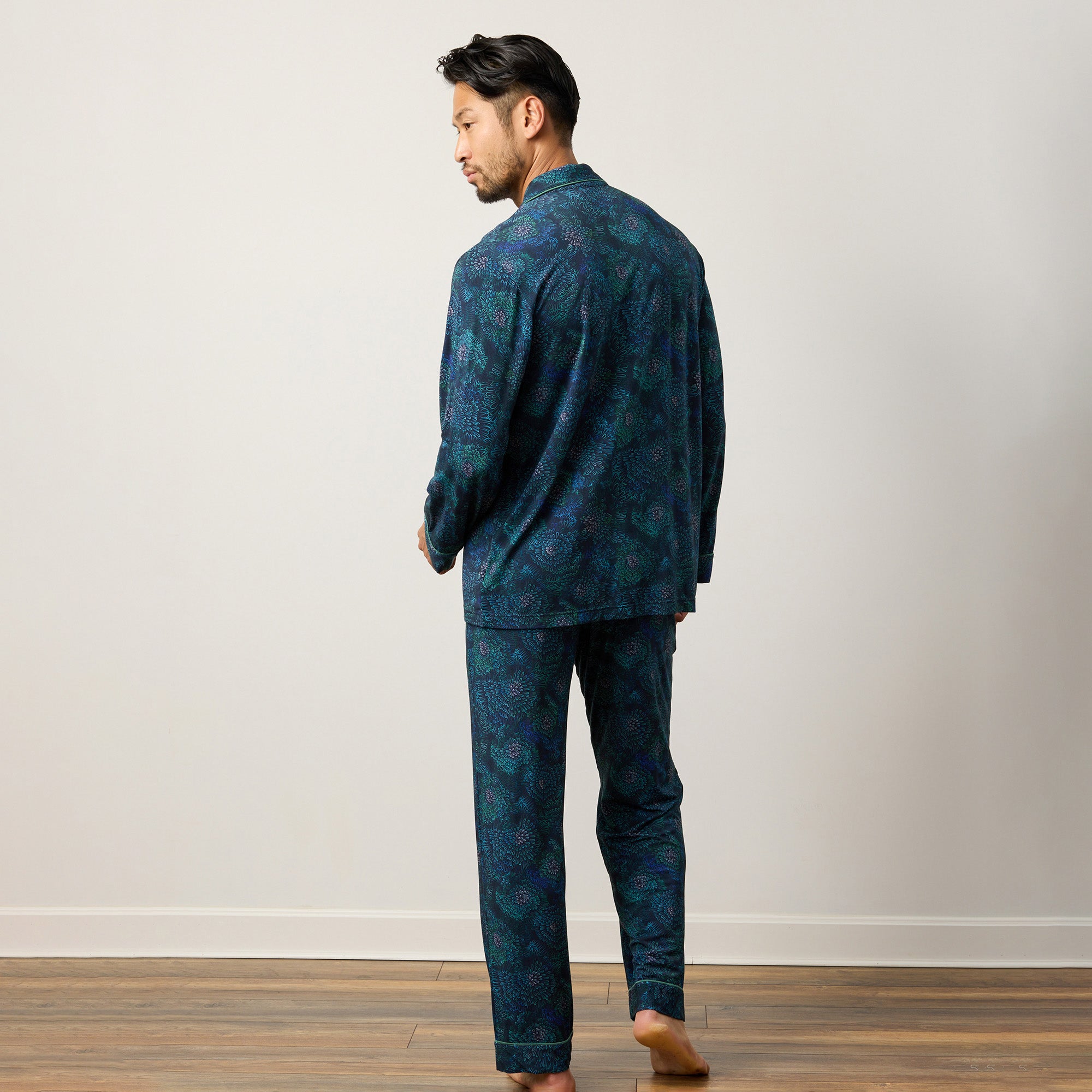 Silktouch TENCEL™ 印花長袖睡衣套裝