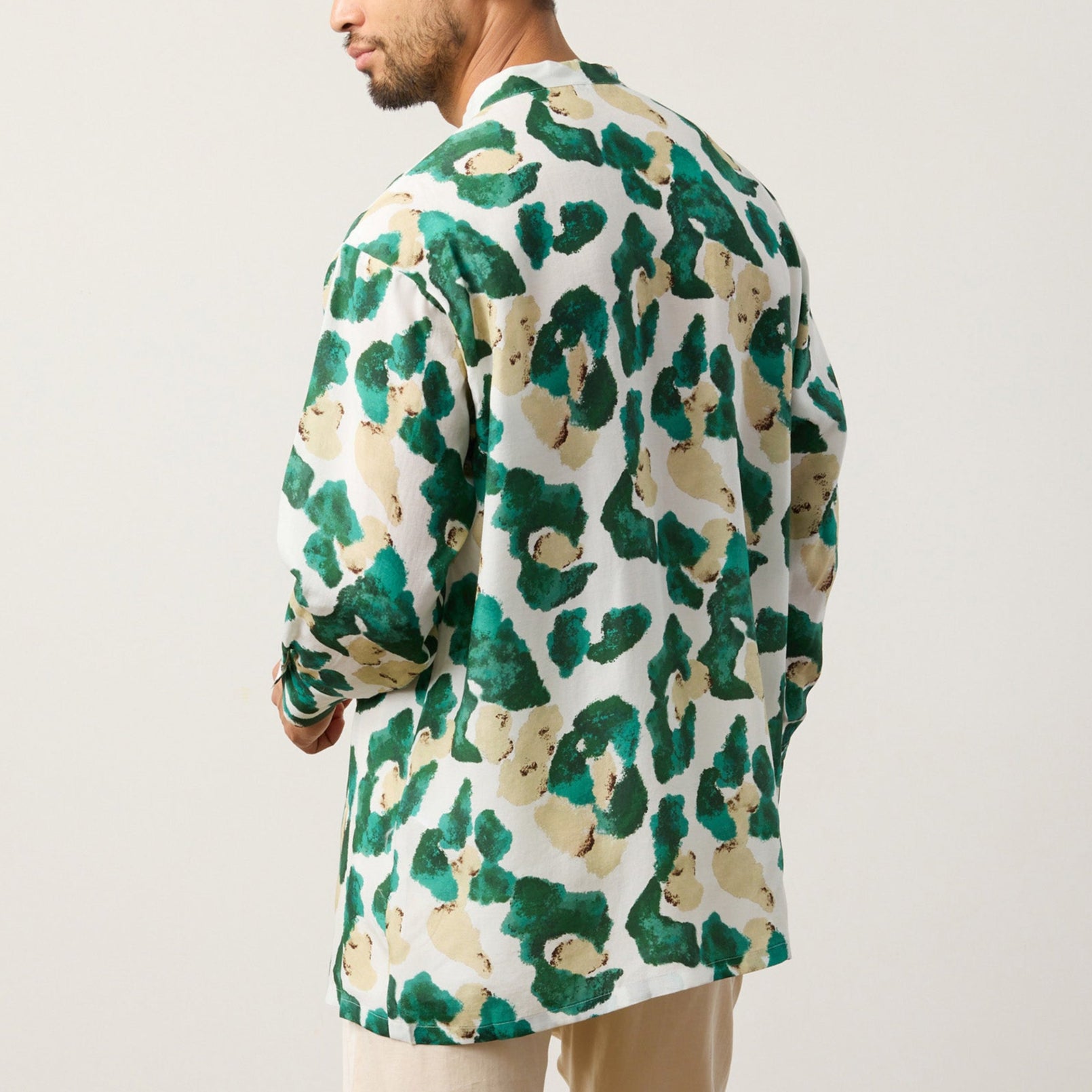 Flow TENCEL™ LUXE 缎光长袖衬衫