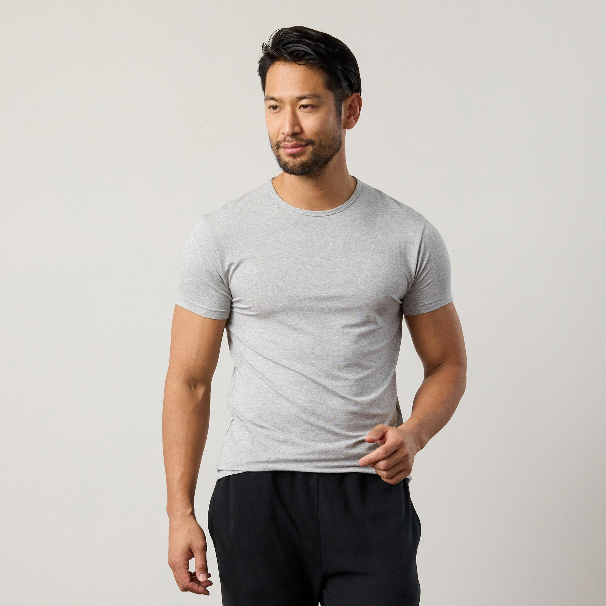 4 Pack Silktouch TENCEL™ Modal Air Round Neck Tee - Soft, breathable, and eco-friendly men's tees.