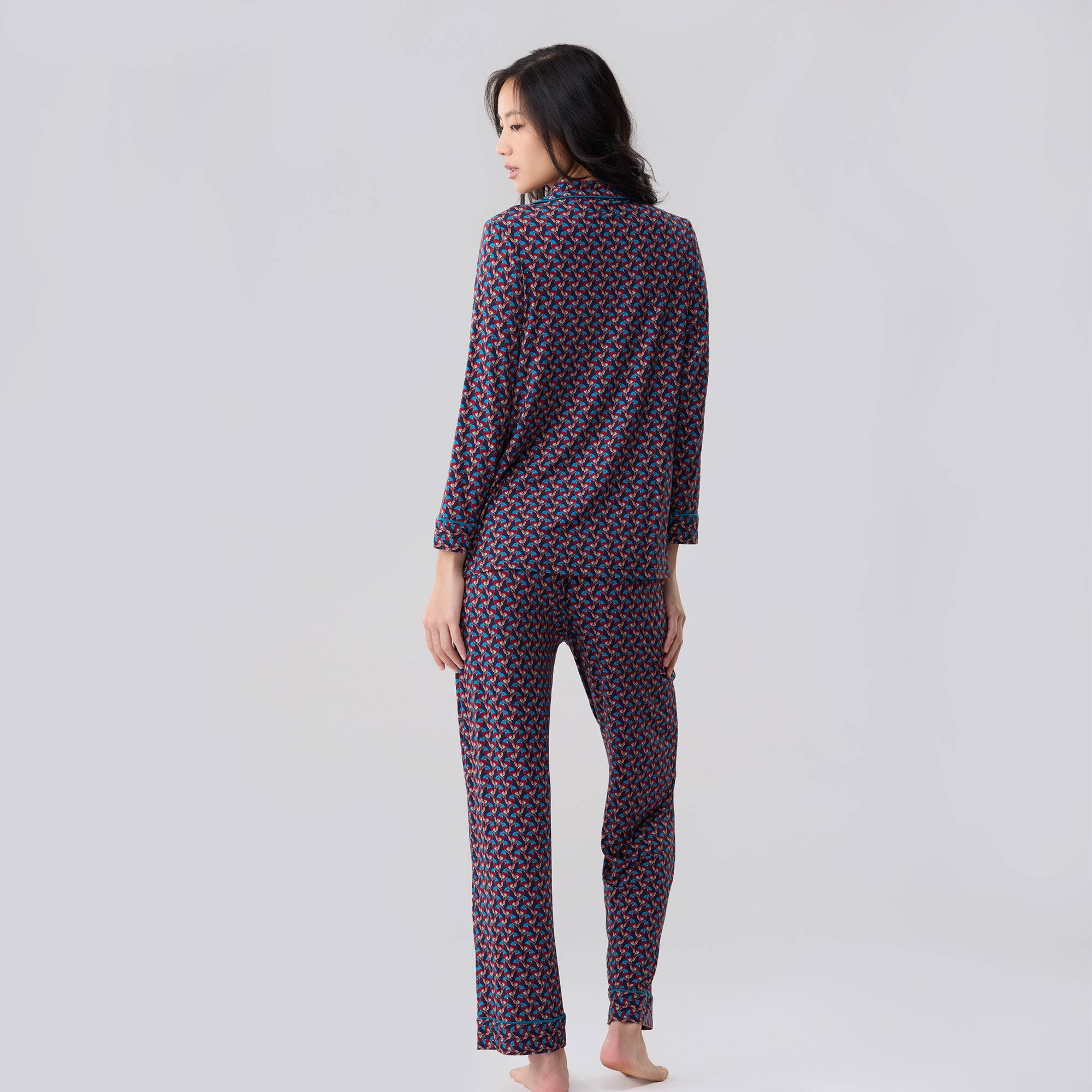 Silktouch TENCEL™ 中袖睡衣套裝