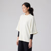 Loft Mid Sleeve Mock Neck Top