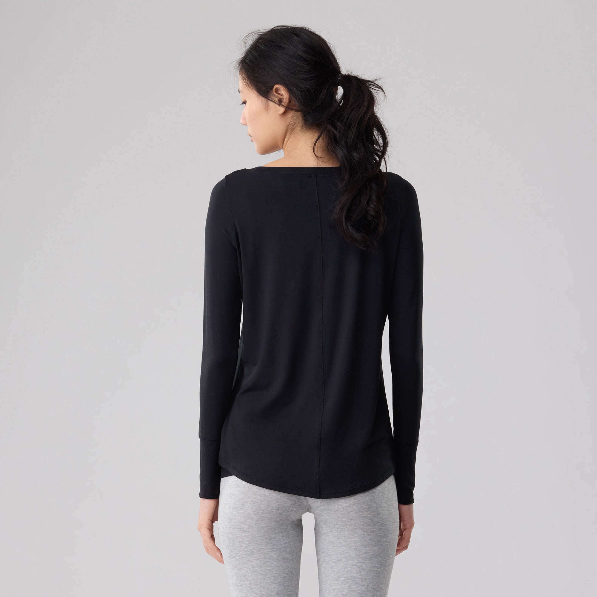 Silktouch TENCEL™ 休閒長袖上衣