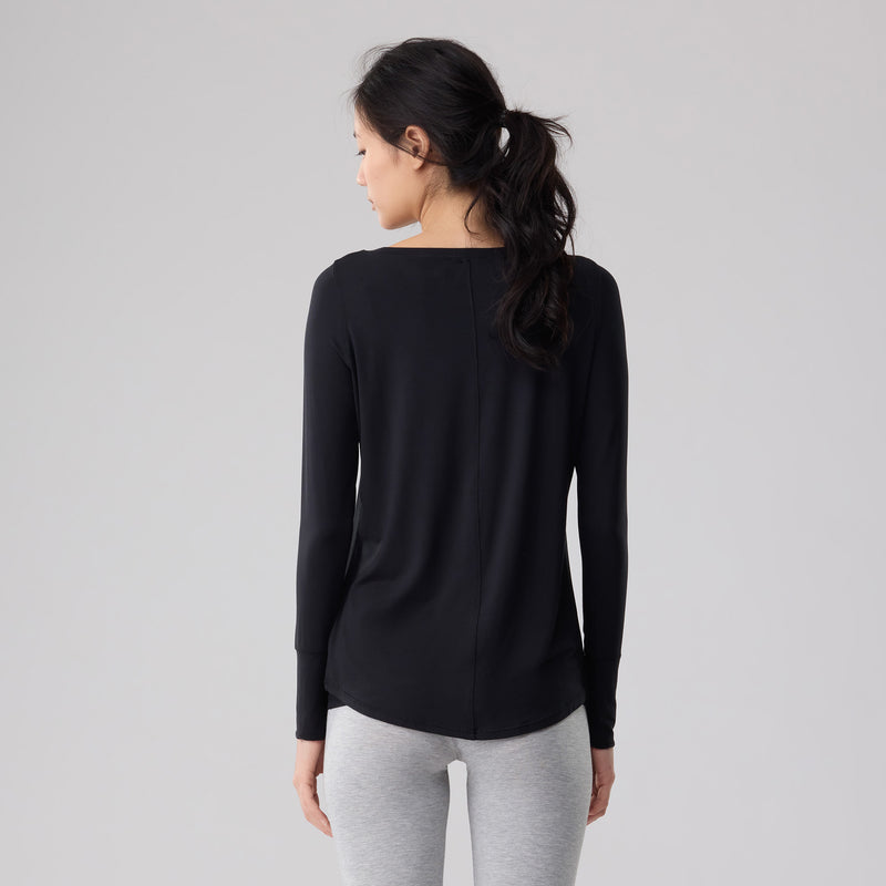 Silktouch TENCEL™ 休閒長袖上衣