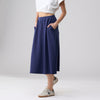 Double Knit Casual Midi Skirt