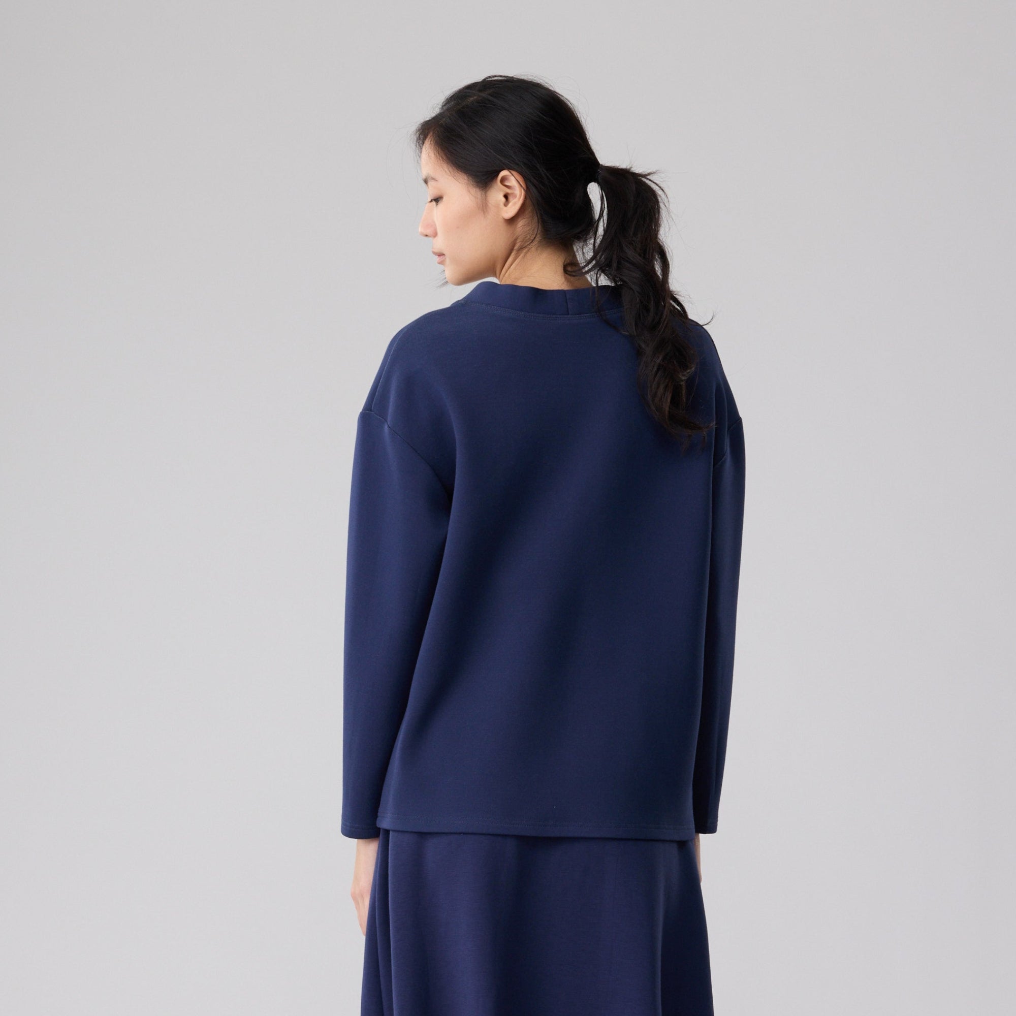 Double Knit Relaxed Elegance Cardigan