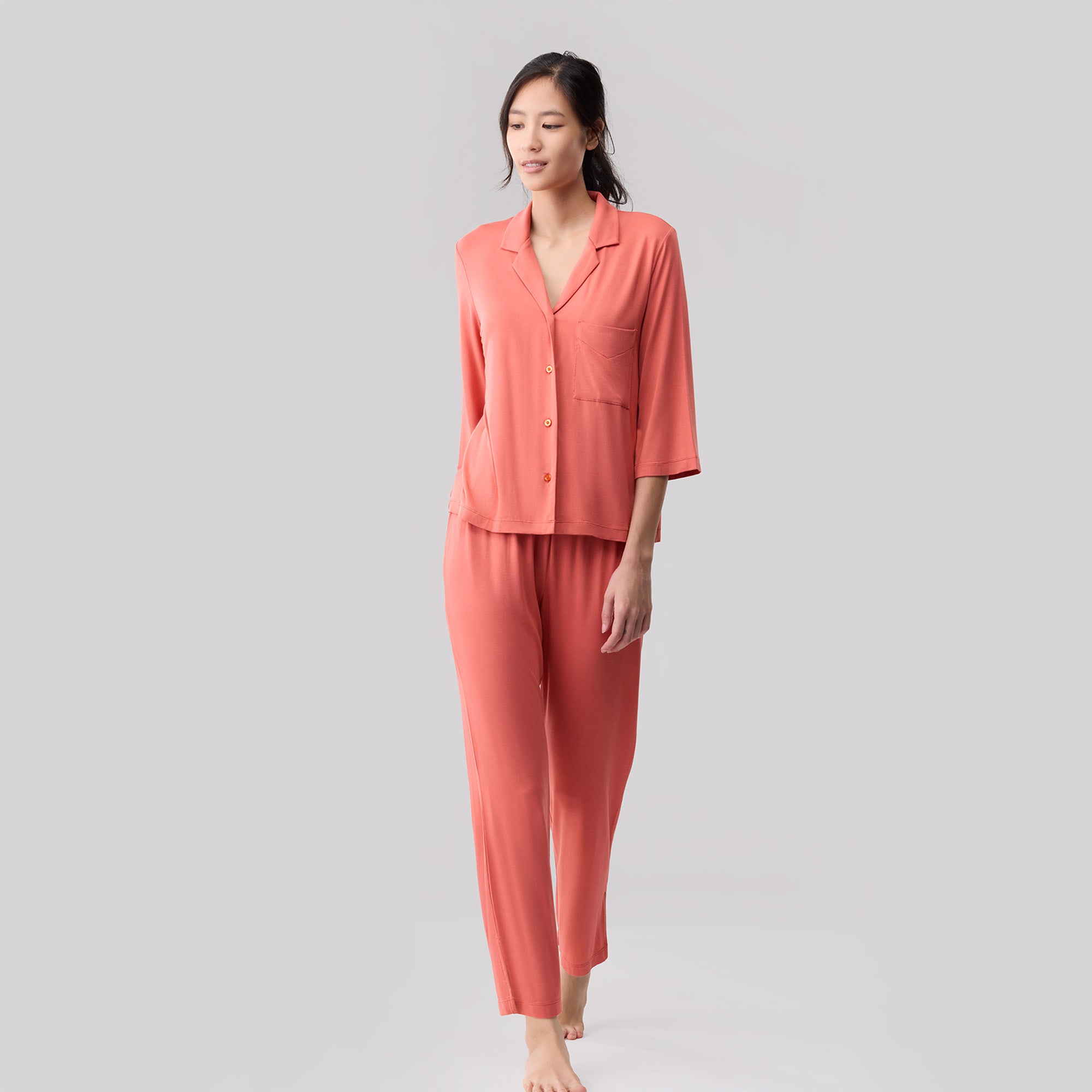 Silktouch TENCEL™ Modal Air 3/4 Sleeve Pyjama Set