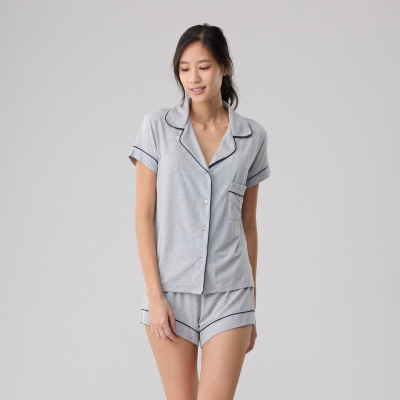 Silktouch TENCEL™ Modal Air Short Sleeve Printed Pyjama Set