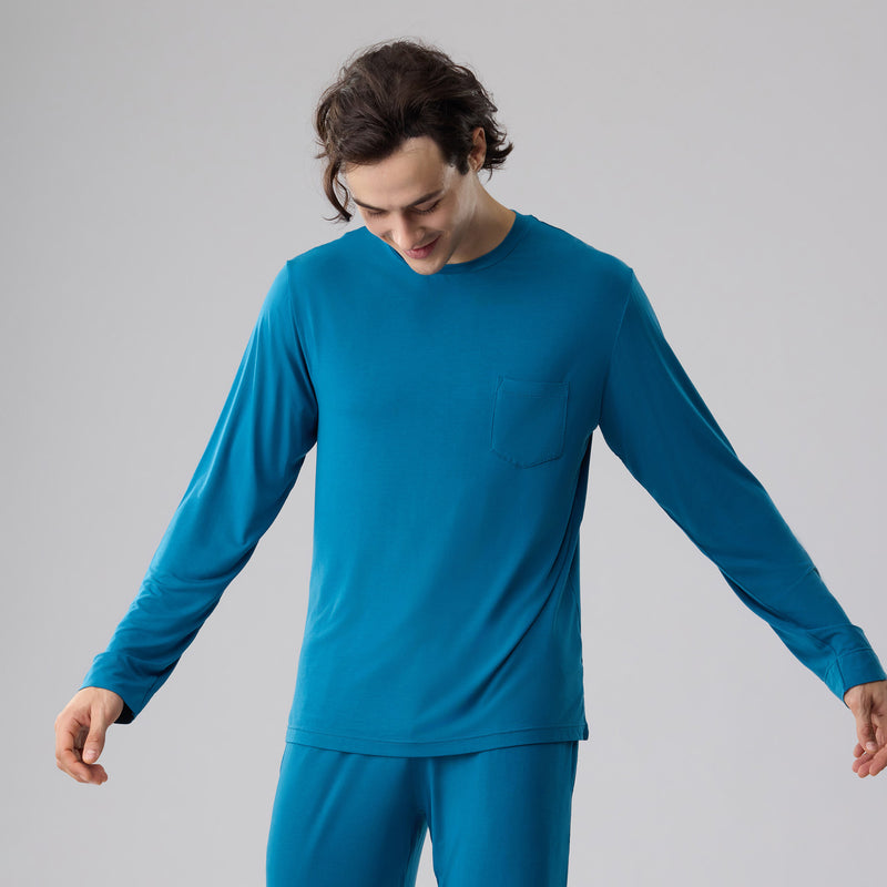 Silktouch TENCEL™ Modal Air Long Sleeve Tee with Chest Pocket