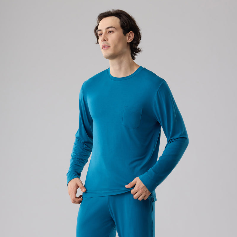 Silktouch TENCEL™ Modal Air Long Sleeve Tee with Chest Pocket