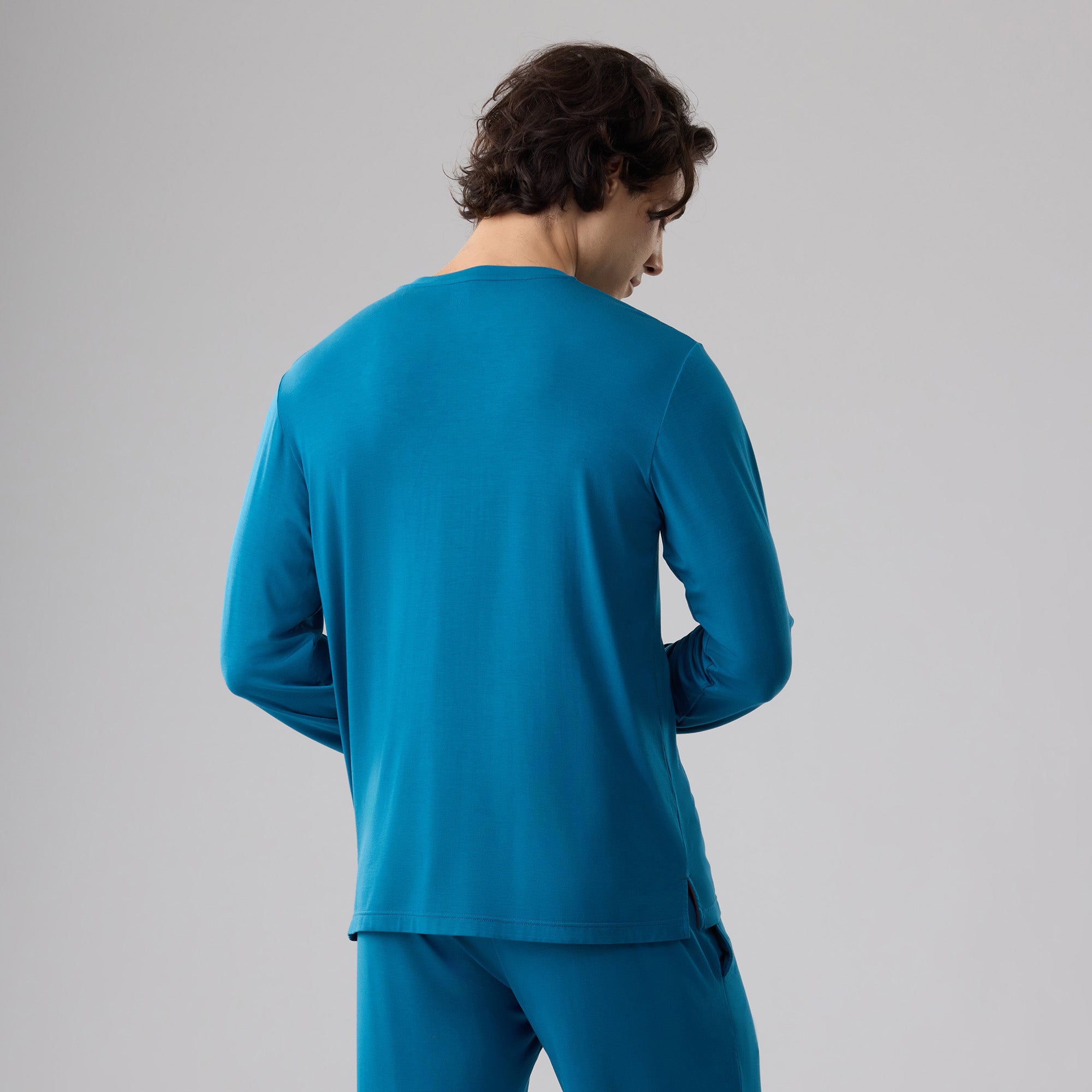 Silktouch TENCEL™ Modal Air Long Sleeve Tee with Chest Pocket