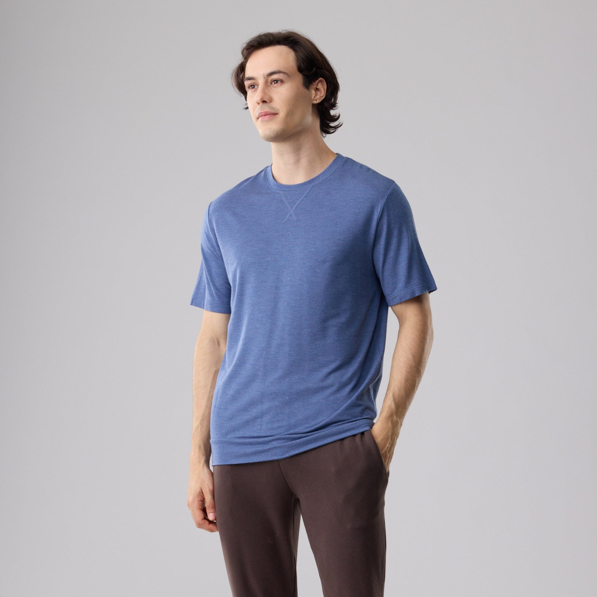 Eco Color Relaxed Fit Round Neck Tee