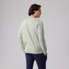 Milk Cotton Waffle Knit Sweatshirt