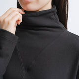 Loft Mock Neck Long Sleeve Top