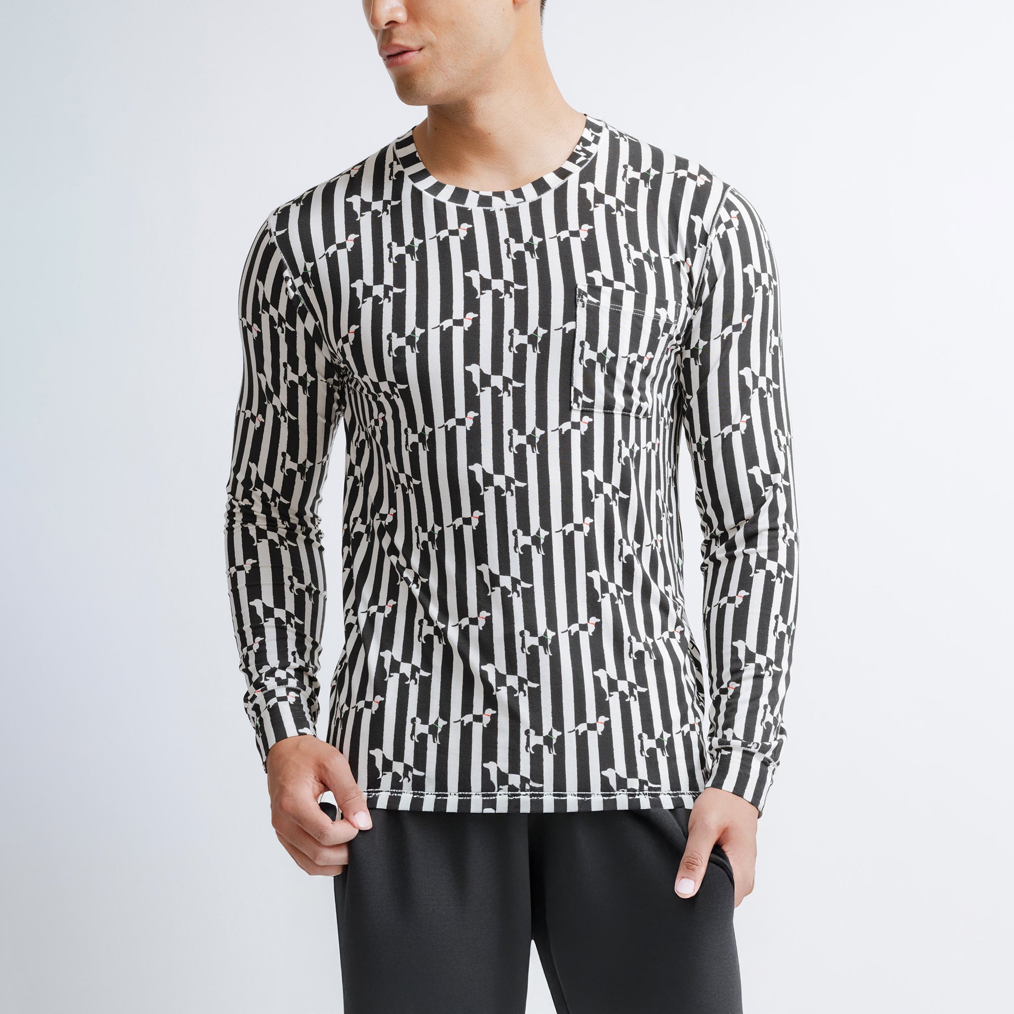 Underdog® x Silktouch TENCEL™ Round Neck Long Sleeve Tee