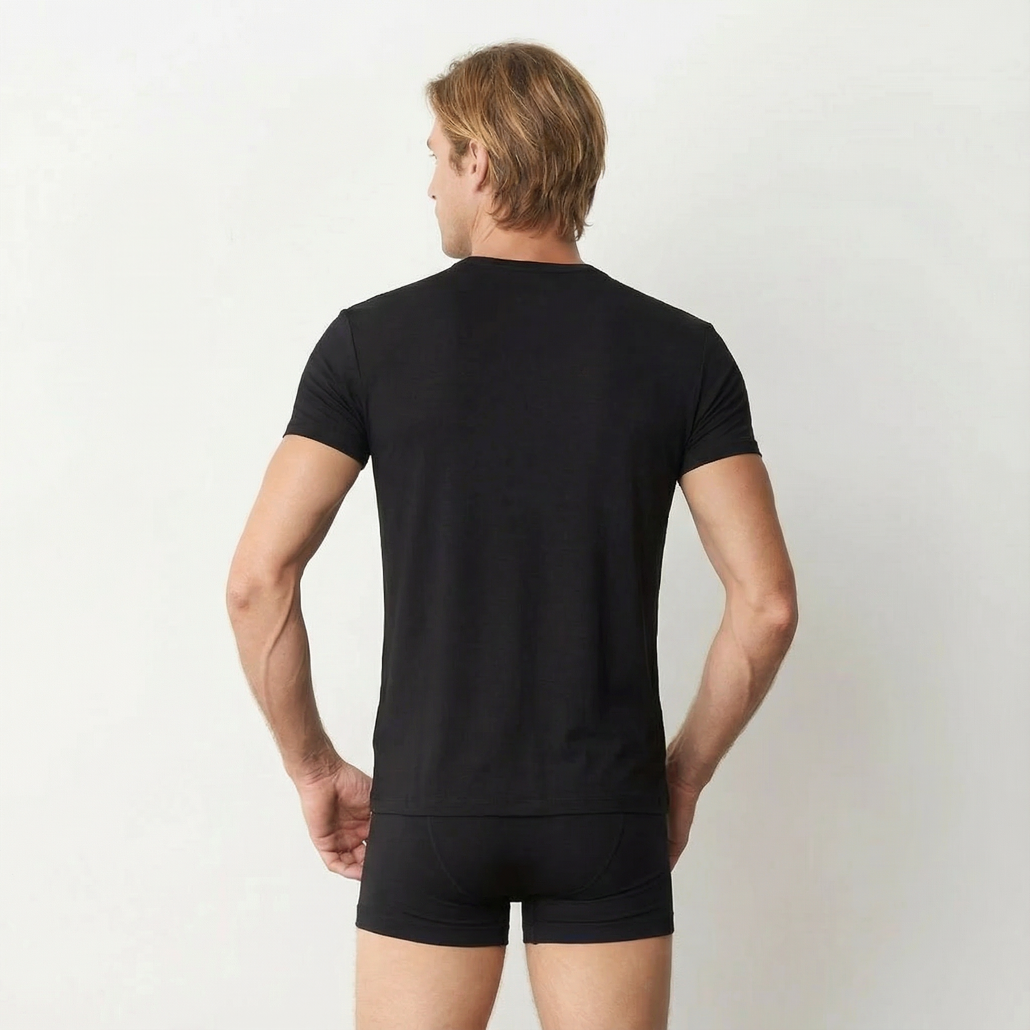 Silktouch TENCEL™ 圆领贴身T恤(四件装)