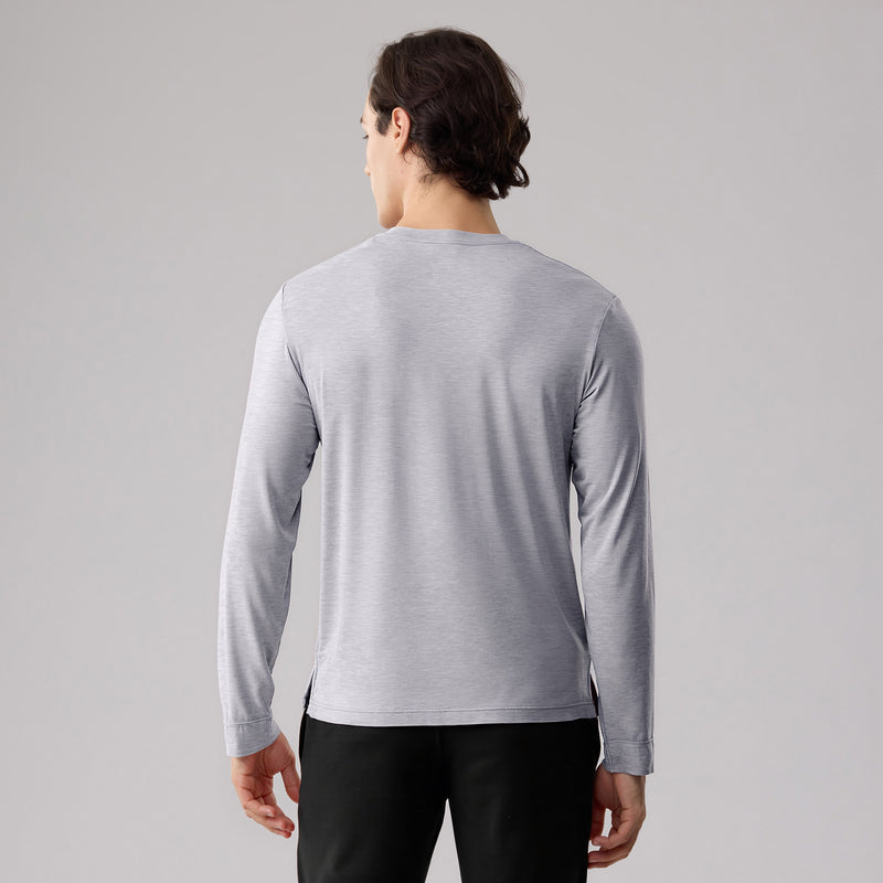 Silktouch TENCEL™ Modal Air Long Sleeve Tee with Chest Pocket