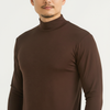 Wool Sense Mock Neck Thermal Top