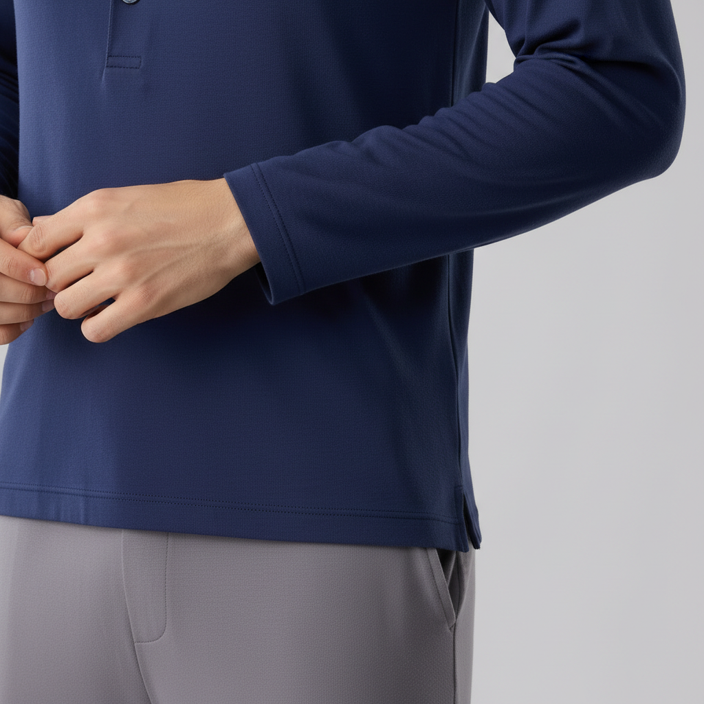 Silktouch*2 TENCEL™ Micro Modal Air Henley Neck Top