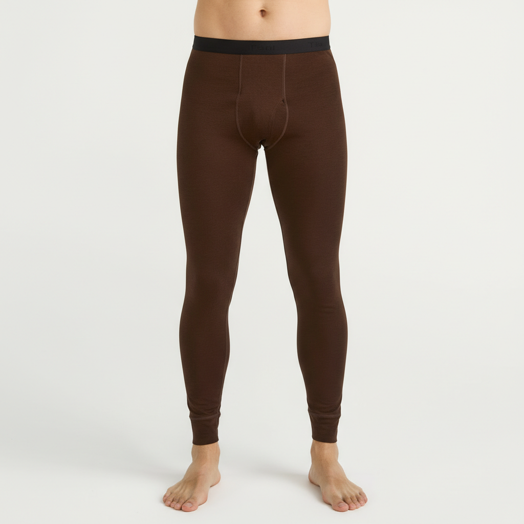 Wool Sense Jacquard Waistband Leggings