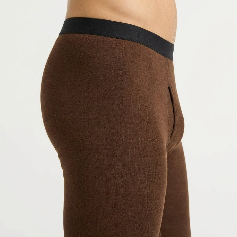 Wool Sense Jacquard Waistband Leggings