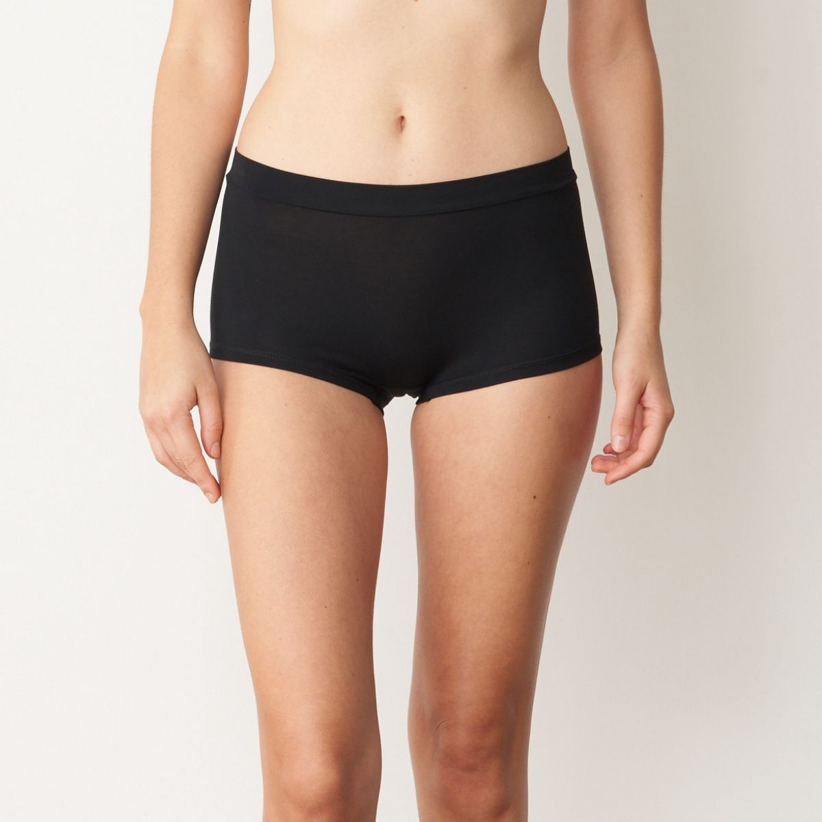 4 Pack Silktouch TENCEL™ Modal Air Boyshorts, ultra-soft, breathable, eco-friendly, and seamless.