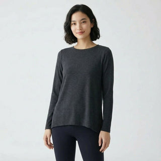 Silktouch TENCEL™ Modal Air Long Sleeve Relaxed Fit Top